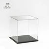 Handmade Led Illuminate Acrylic Display Box For Action Figure Plexiglass Display Case