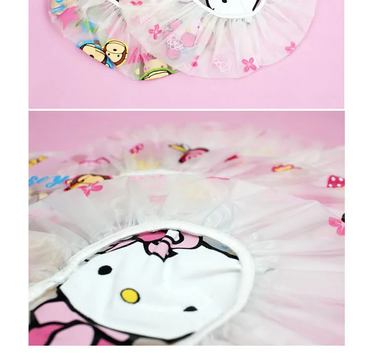 Lovely Cartoon Bath Shower Cap Japanese Waterproof Shower Cap Shampoo