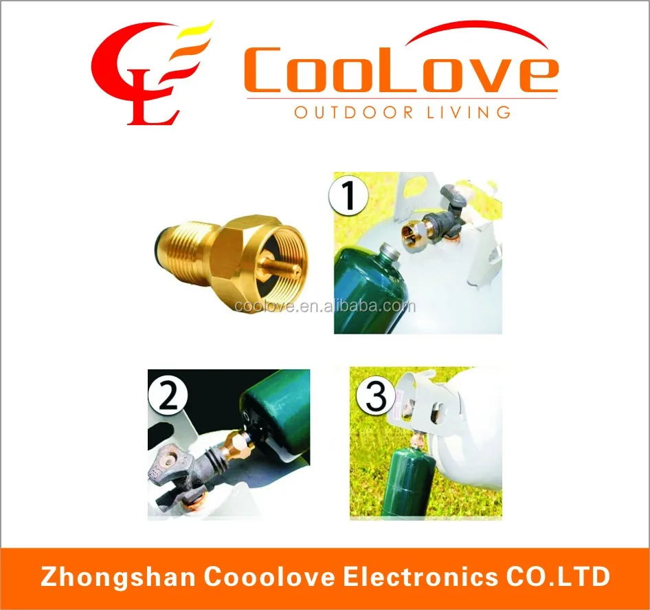 Refill 1lb Propane Tank Bottle Gas Adapter Buy Gas Adapter,Bottle Gas