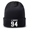 2018 BTS kpop hats wool cap Bangtan children with paragraph Korean wool caps Bulletproof Boy Scouts 94 j hope Fashion Hat