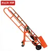 Stair climbing hand truck of 250kg load capacity with solid tyres