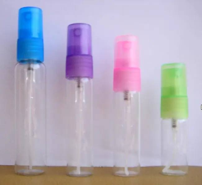 plastic perfume bottles