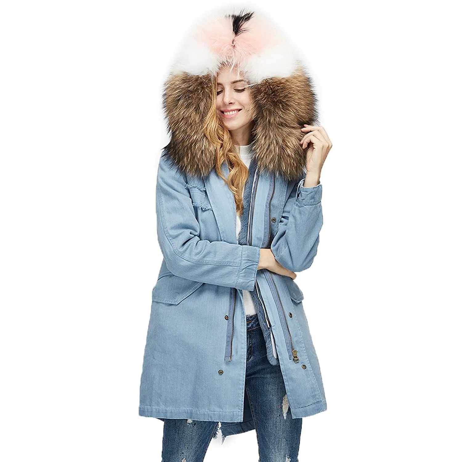 Fur parka