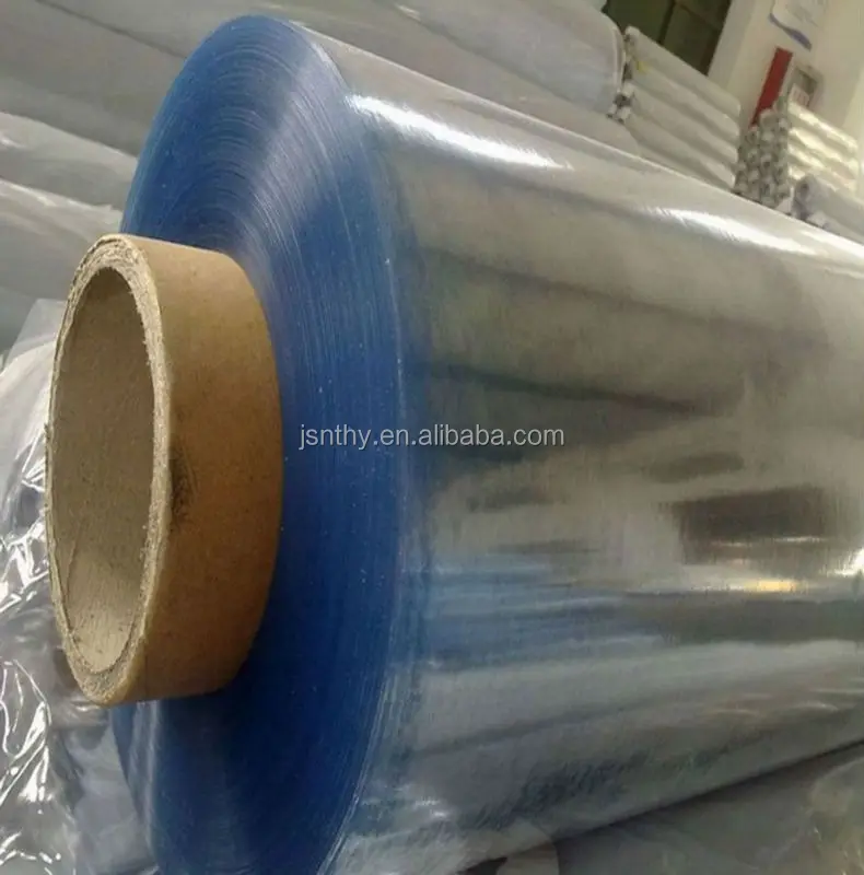 Pvc Normal Clear Plastic Rolls Wth Powder Plastic Film Manufacturer