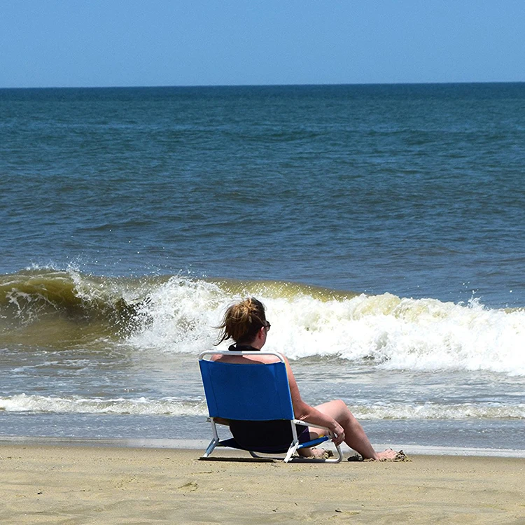 kingcamp low sling beach chair