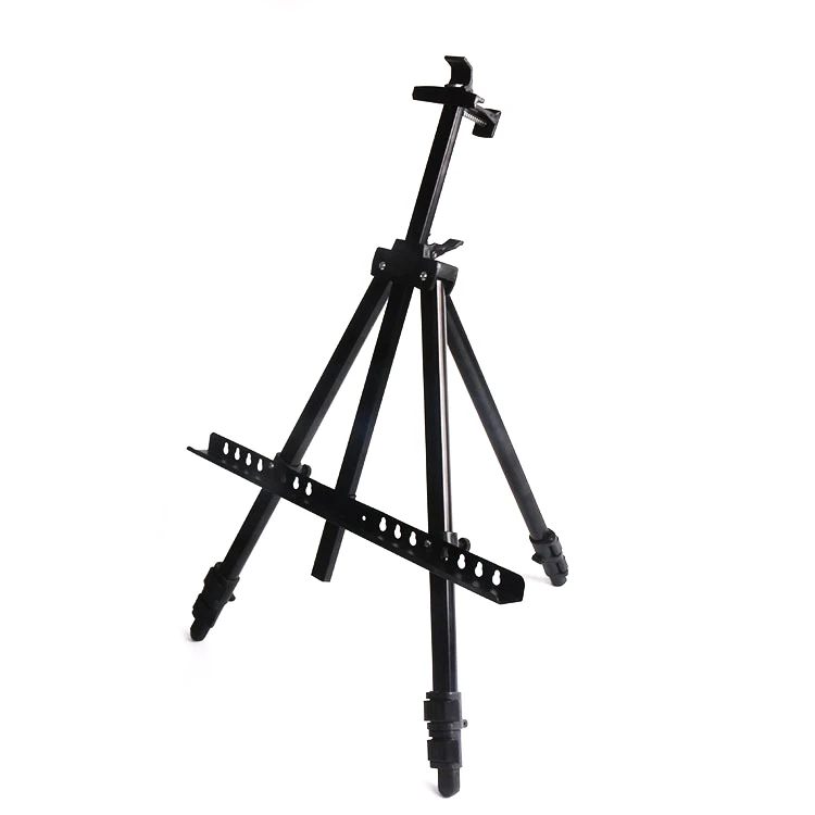 Portable Watercolor Painting Tripod Display Easel Folding Telescope