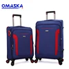 Navy Blue Nylon Waterproof Material Iron Trolley Spinner Wheel OEM ODM traveling bags sample luggage