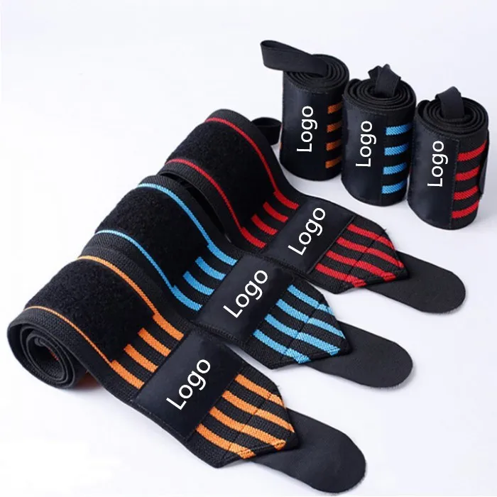  Free sample Professional Grade Wrist Wraps With Thumb Loops Wrist Support Braces for Men & Women .jpg