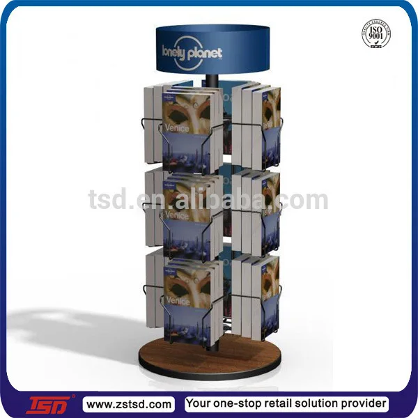 Tsd-m356 Custom Retail Store Countertop Metal Book Display Rack,Book ...