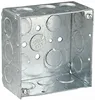 75*75mm Carbon steel galvanized metal distribution junction box