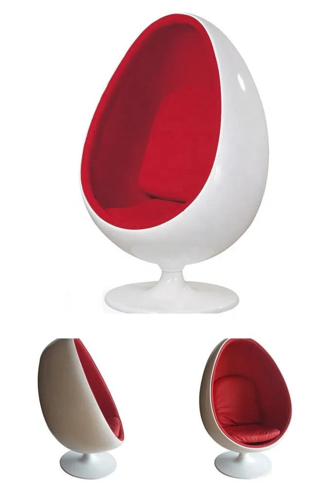 Swivel Wool Fabric Oval Shape Egg Pod Lounge Chair For Bedroom Buy