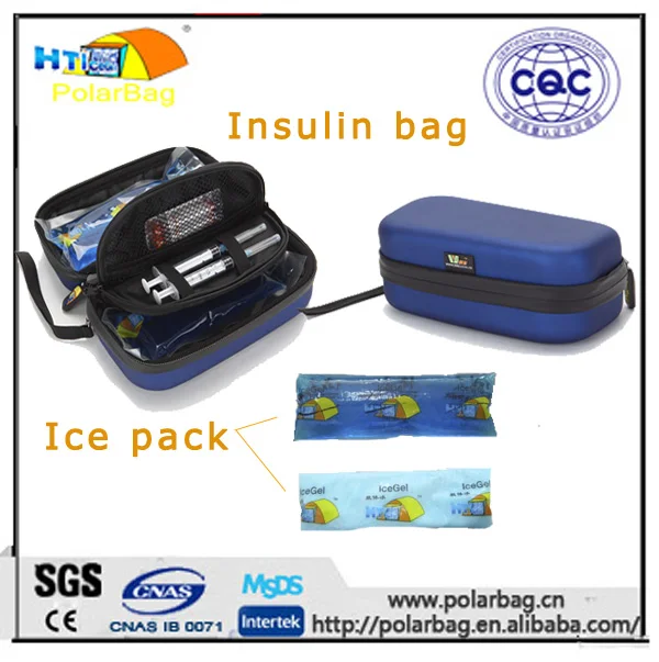Diabetes Travel Kit Cooling Case Wallet Keeps Insulin Cold For 10 Hours