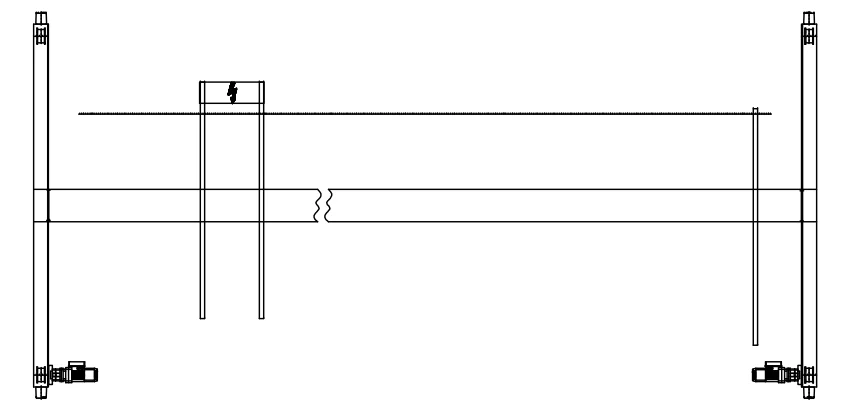 5 Ton Single Girder Overhead Travelling Crane Price For Sale