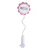 Sunflower clip fan rechargeable portable mini baby fan clip