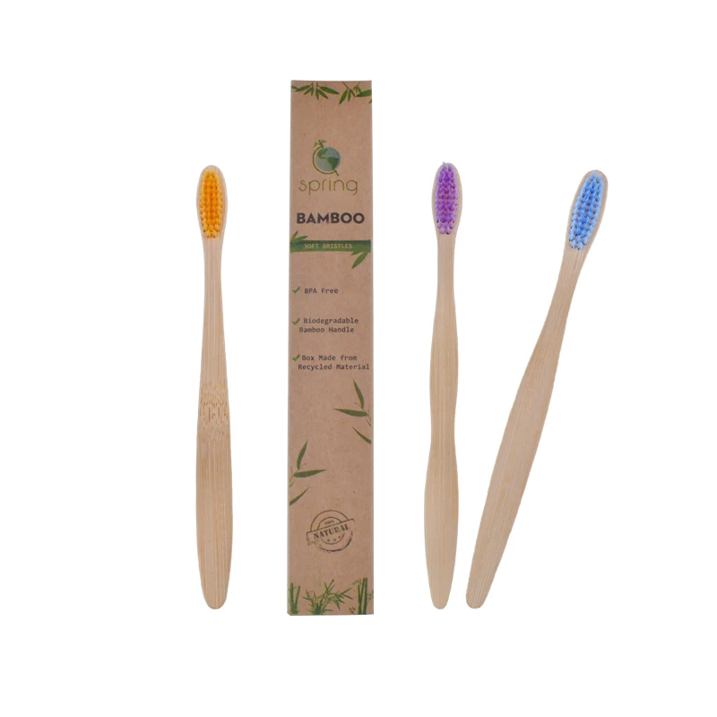 Fda Approved Bamboo Toothbrush Bpa Free Ecofriendly Travel Bambu