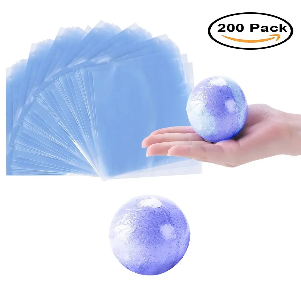 100 Guage PVC Heat Shrink Wrap Bags 200 Pack Clear 9x14 inch Odorless