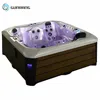 hydrotherapy massage bath 5 person balboa hot tub two lounge hot tub