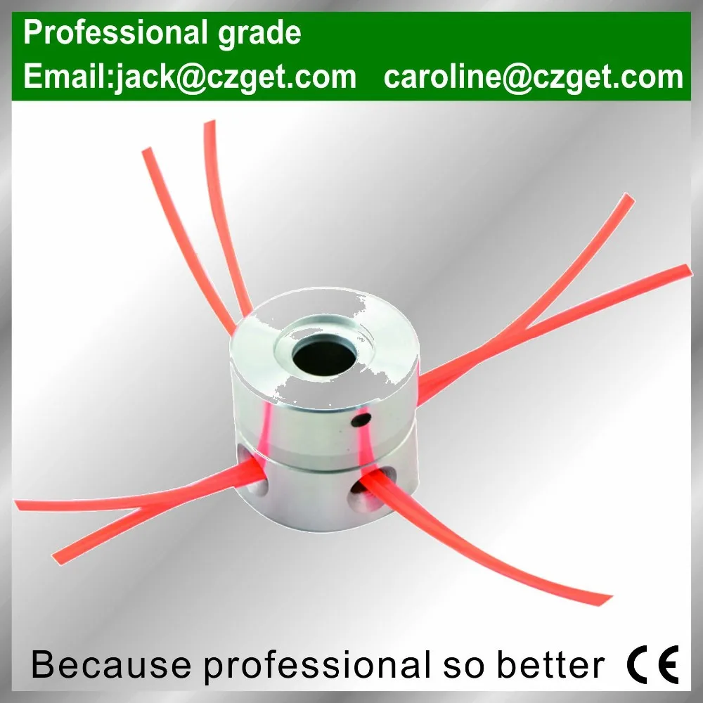 Heavy Duty Aluminium Universal Fixed Line Trimmer Head Aluminum Head