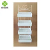 multi-tiers floor metal beauty products display shelf