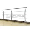 prefab metal stair railing/metal guard top hand rails