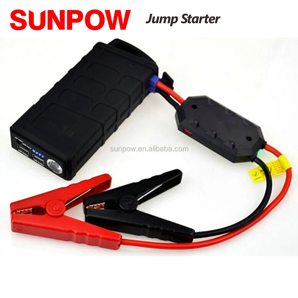 SUNPOW 1500A Peak Jump Starter for Up to 8L Gas or 6.0L Diesel