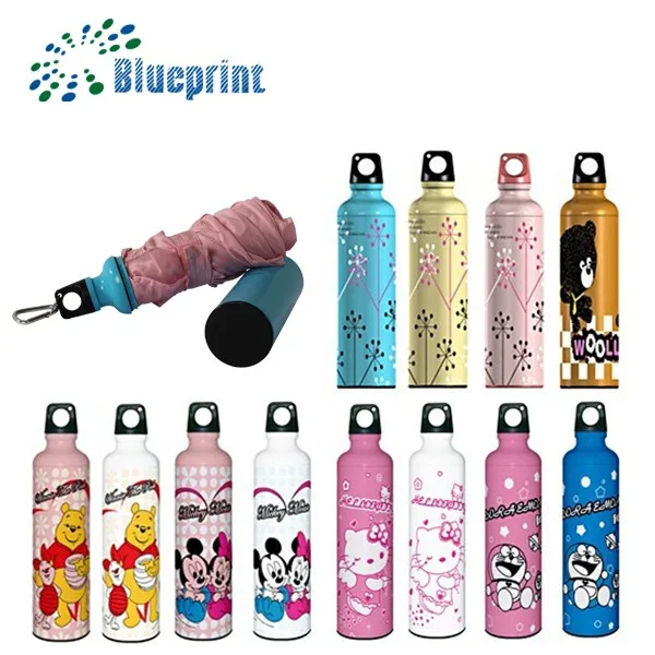 Factory Wholesale 3 Fold Water Bottle Custom Made Umbrella Buy Custom