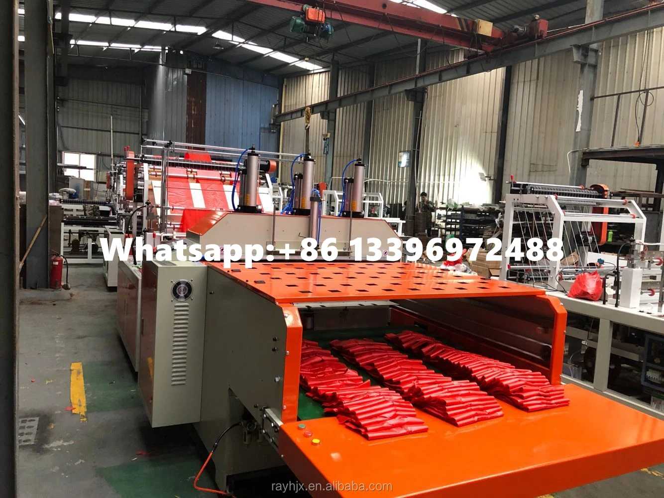 Sixline Plastic Shopping Bag Making Machine Buy 6 Line Automatic Bag