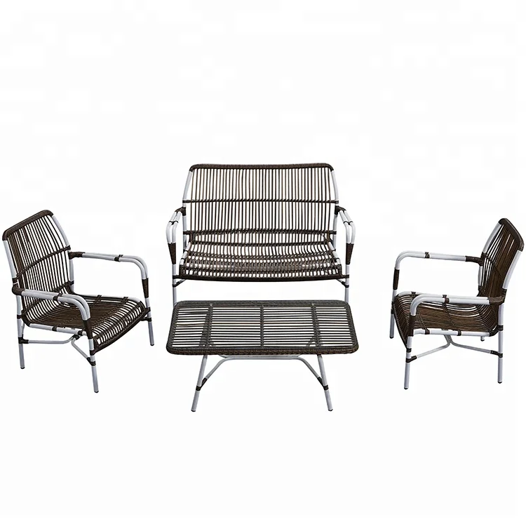 Patio Outdoor Vintage Rattan Bistro Furniture Sofa Set Buy Hot