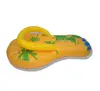 0.25mm PVC 1.6*0.6*0.2m Inflatable Slipper Swimming Pool Float Buoy Floating Island with CE Water Mattress