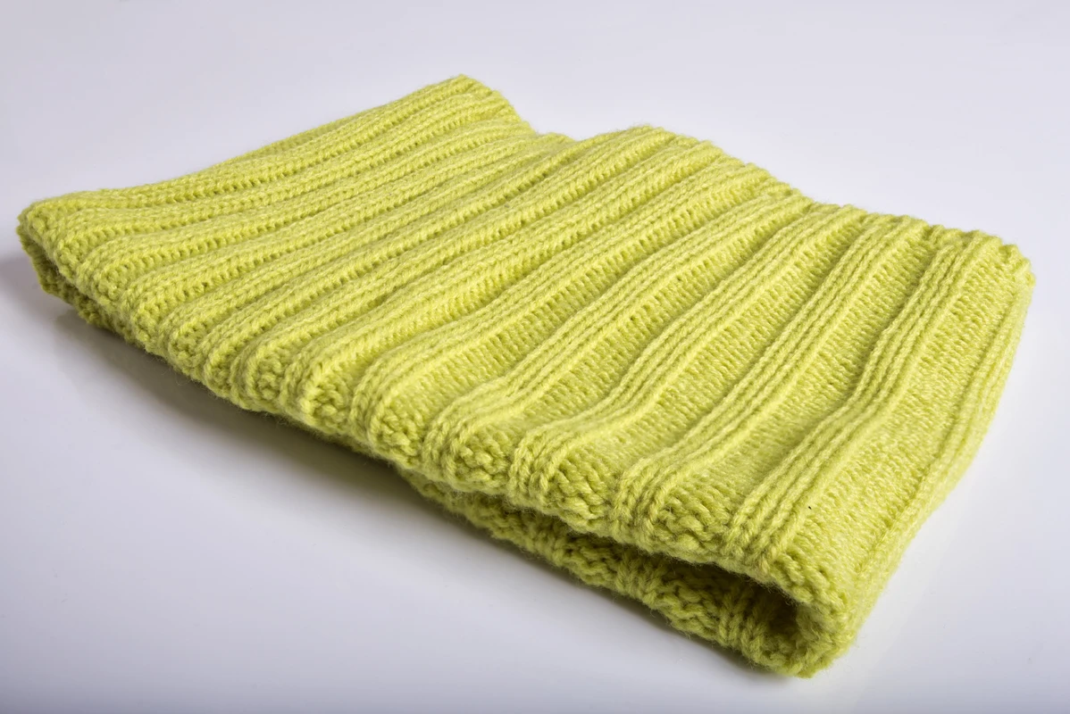 High quality 100% polyester fabric rib knit trim