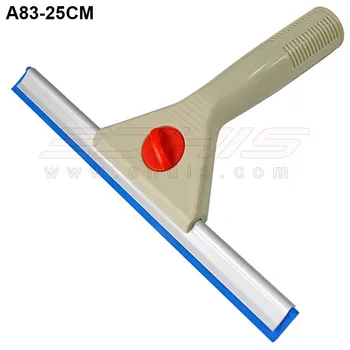 A83-25cm Screw Fix Water Scraper Window Glass Cleaning Squeegee Tool