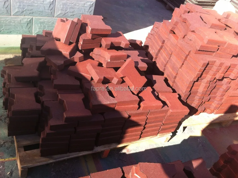 Interlocking Rubber Blocks/ Recycled Walkway Rubber Mounting Blocks