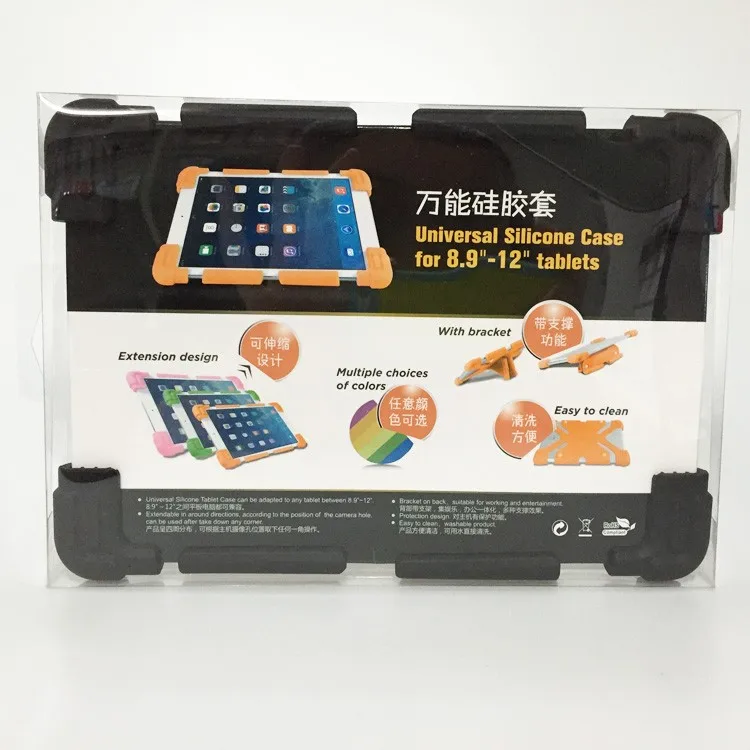 PET box for tablet case 8.9~12 inch