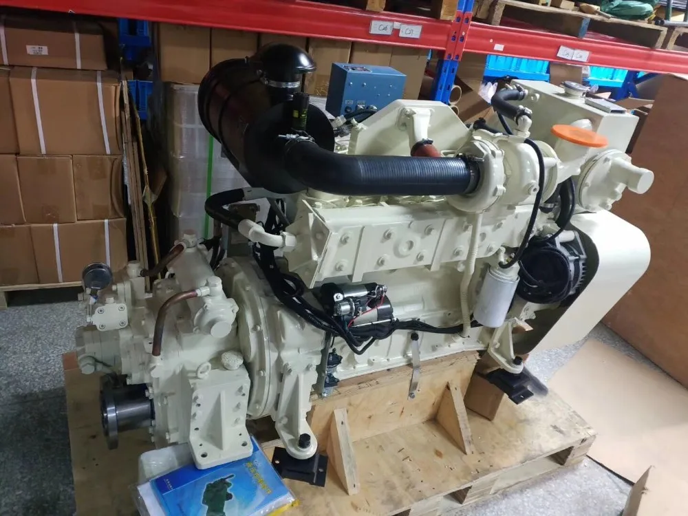 Water Cooled Genuine 150hp Cummins Diesel Engine 6bta5.9-m150 Marine ...