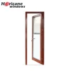 New design factory price patio single panel aluminium casement hinged glass door