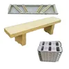 Precast decoration cement concrete molds garden bench molds for garden