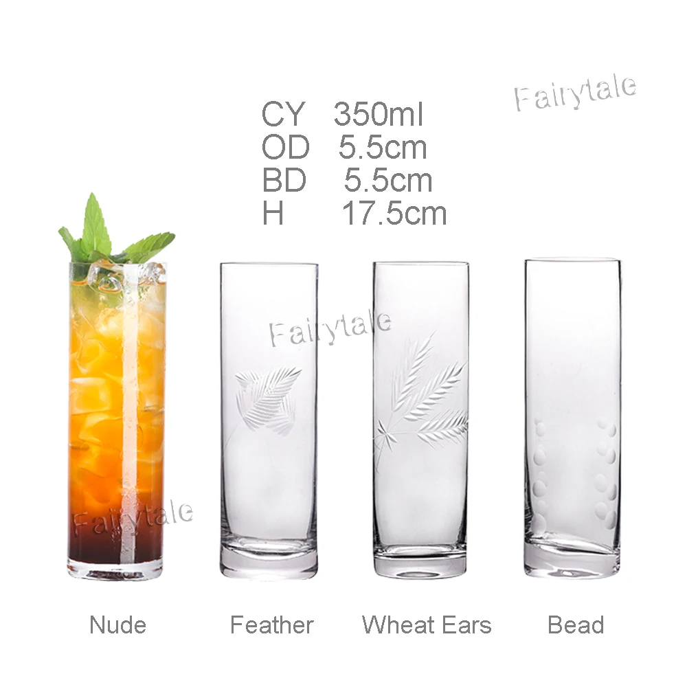 Japanese Hand Carved High Colin Cup Glass Cocktail Drink Glasses Highball Glass Buy Highball