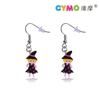 Christmas Hat Earring Decoration Fashion New Arrival Cute Polymer Christmas Hat Earring Decoration Fashion New Arrival Cute Polymer Clay Jewelry Kids Earrings