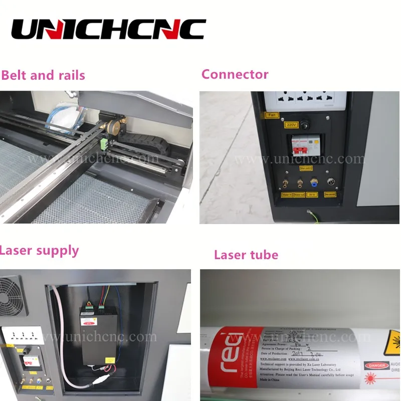 China popular UNICHCNC cnc laser cutting/laser engraving machine jinan