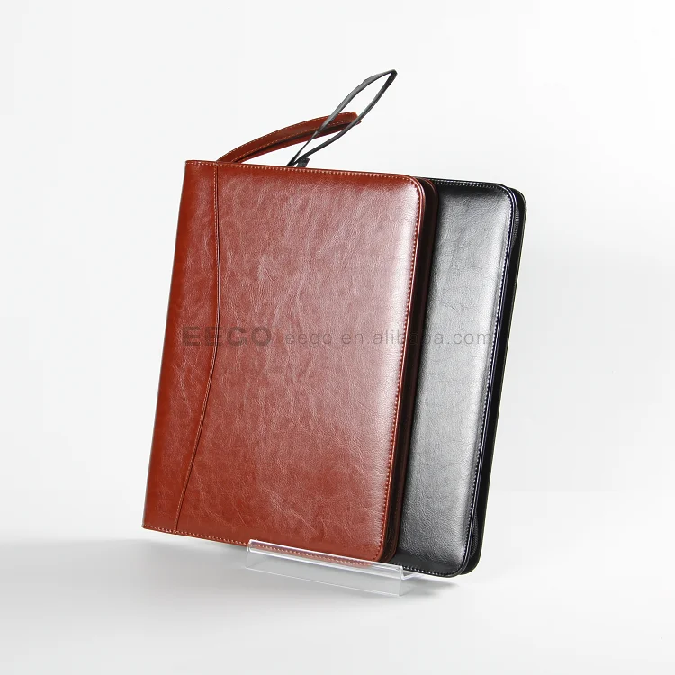 Stationery Promotional Faux Leather Pocket Embossing Presentation