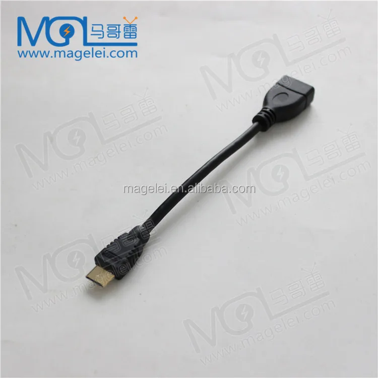 High Quality 15CM Mini HDMI Male To HDMI Female Extension Adapter cable - ANKUX.COM
