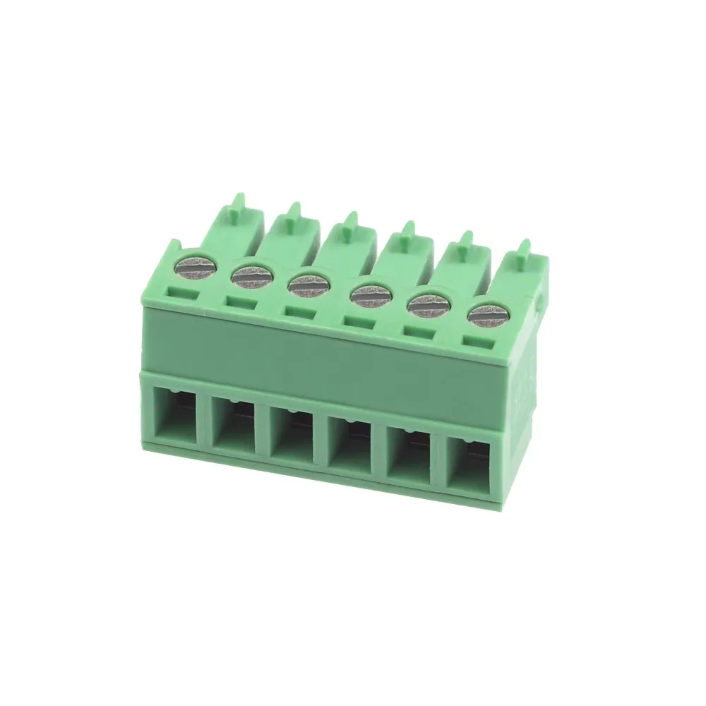 3.50/3.81mm Pitch Phoenix Male And Female Plug Connector Pcb Green ...