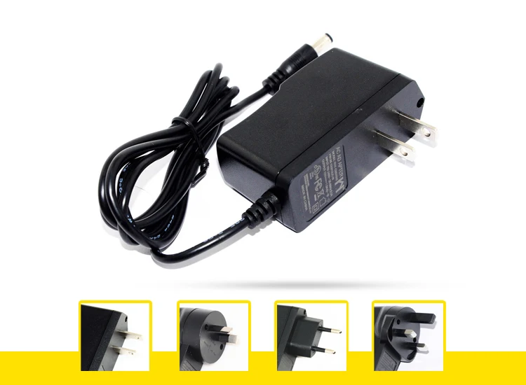 The Us Ac To Dc Power Adapter 12v 1a 1000ma Dc Battery 125v 126v 1a Li Ion Battery Charger 9507