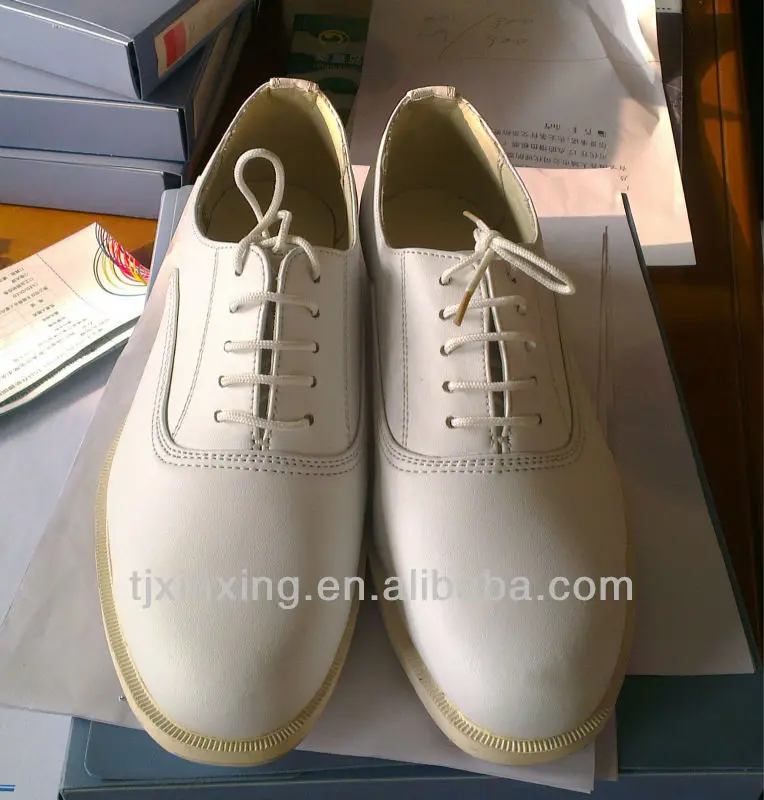 Ministry Iso Quality Approved White Uniform Dress Shoes,Military