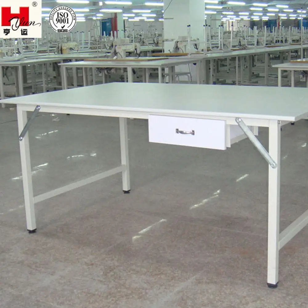 High Quality Fabric Rolls End Of Line Checking Table With Steel
