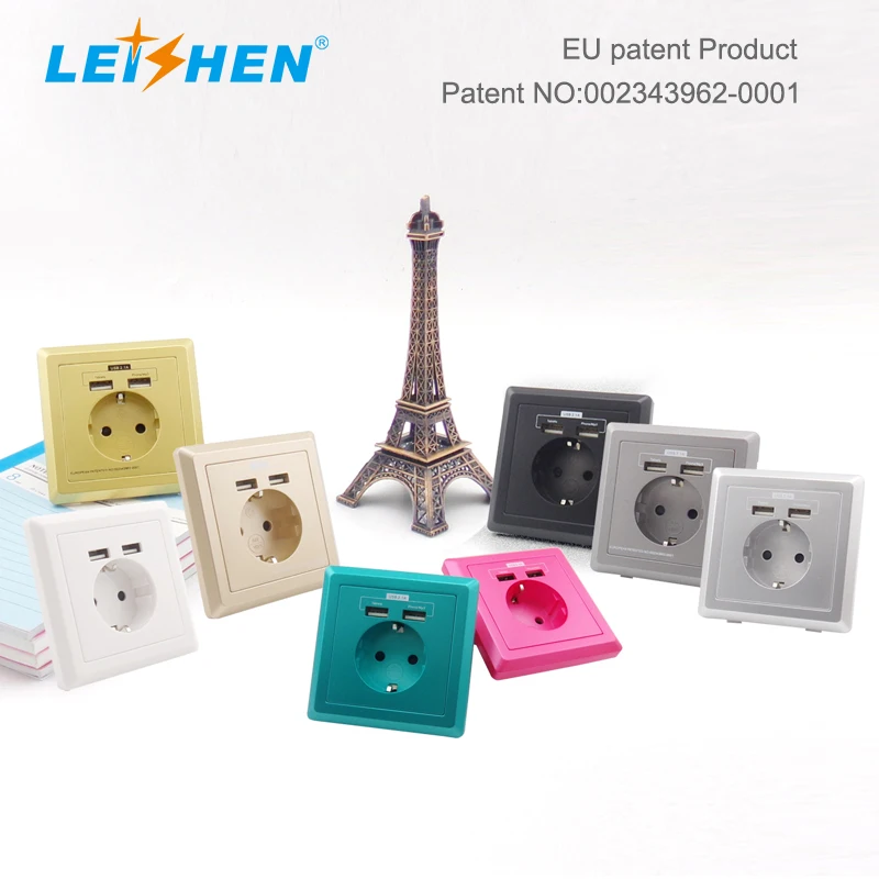 Appareil Photo num/érique et Autres p/ériph/ériques USB iPhone Chargeur Mural de Voyage en Plastique Blanc /à 4 Ports USB avec Adaptateur Multi-Usage Prise EU pour iPod
