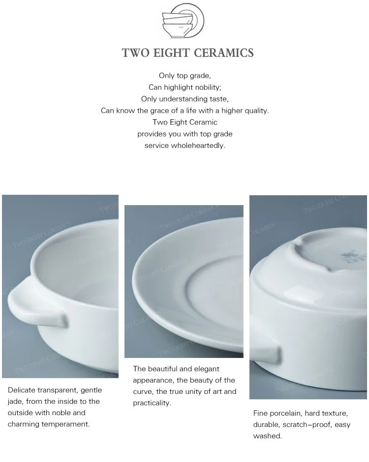 New porcelain salad bowls Supply for bistro-10