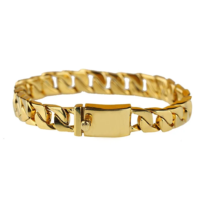 Missjewelry 14k New Tanishq Gold Bracelet Chain Designs For Men - Buy ...