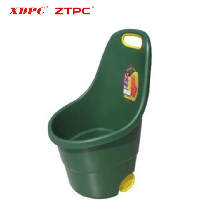 Outdoor Plastic Garden Cart Hand Trolley 80 Liter With Two Wheels Buy Garden Trolley,Plastic