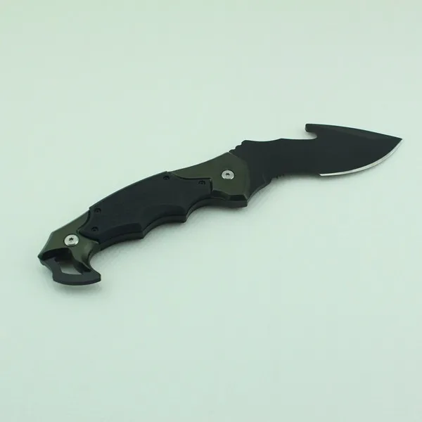 Partially Serrated Blade And Rope Cutter Fixed Blade Knifes Survival